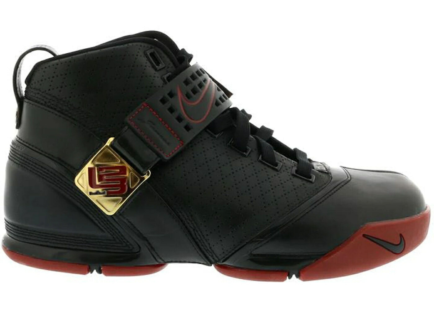ナイキ レブロン 黒いこと 黒いこと クリムゾン ゴールド スニーカー メンズ NIKE LEBRON 5 BLACK CRIMSON METALLIC GOLD / BLACK BLACK VARSITY CRIMSON