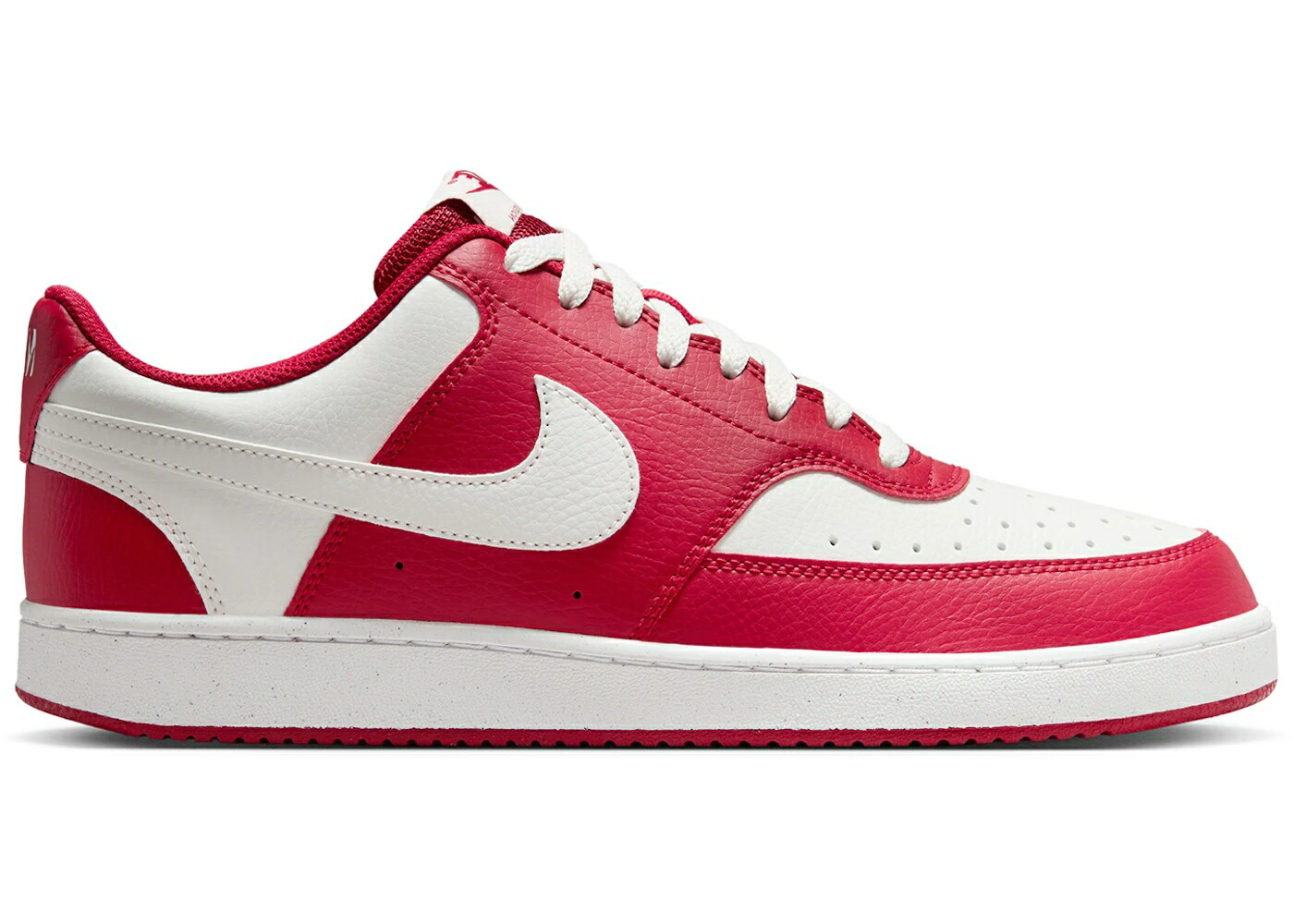 ナイキ コート 赤 レッド 白色 ホワイト スニーカー メンズ NIKE COURT VISION LOW GYM RED SUMMIT WHITE / GYM RED SUMMIT WHITE