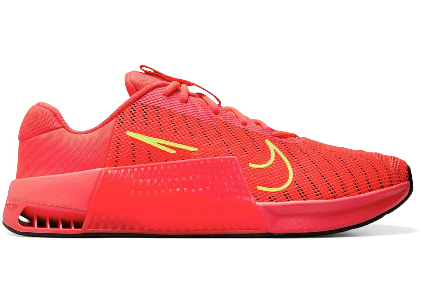 ナイキ クリムゾン 黒いこと 黒いこと スニーカー メンズ NIKE METCON 9 BRIGHT CRIMSON VOLT / BRIGHT CRIMSON BLACK VOLT