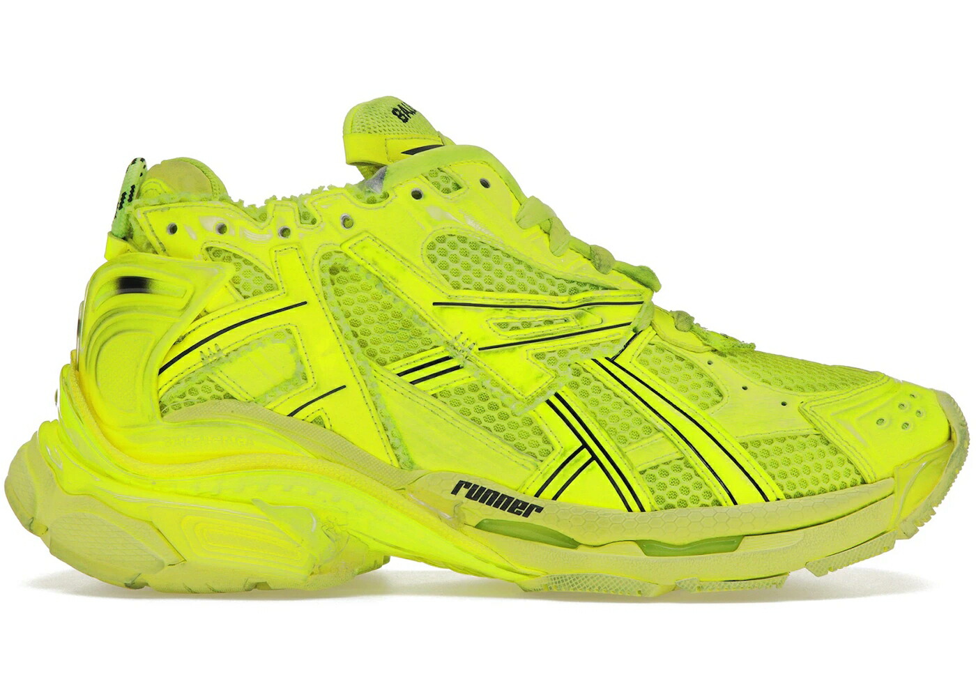 バレンシアガ 黄色 イエロー ライム スニーカー メンズ BALENCIAGA RUNNER FLUORESCENT YELLOW / LIME