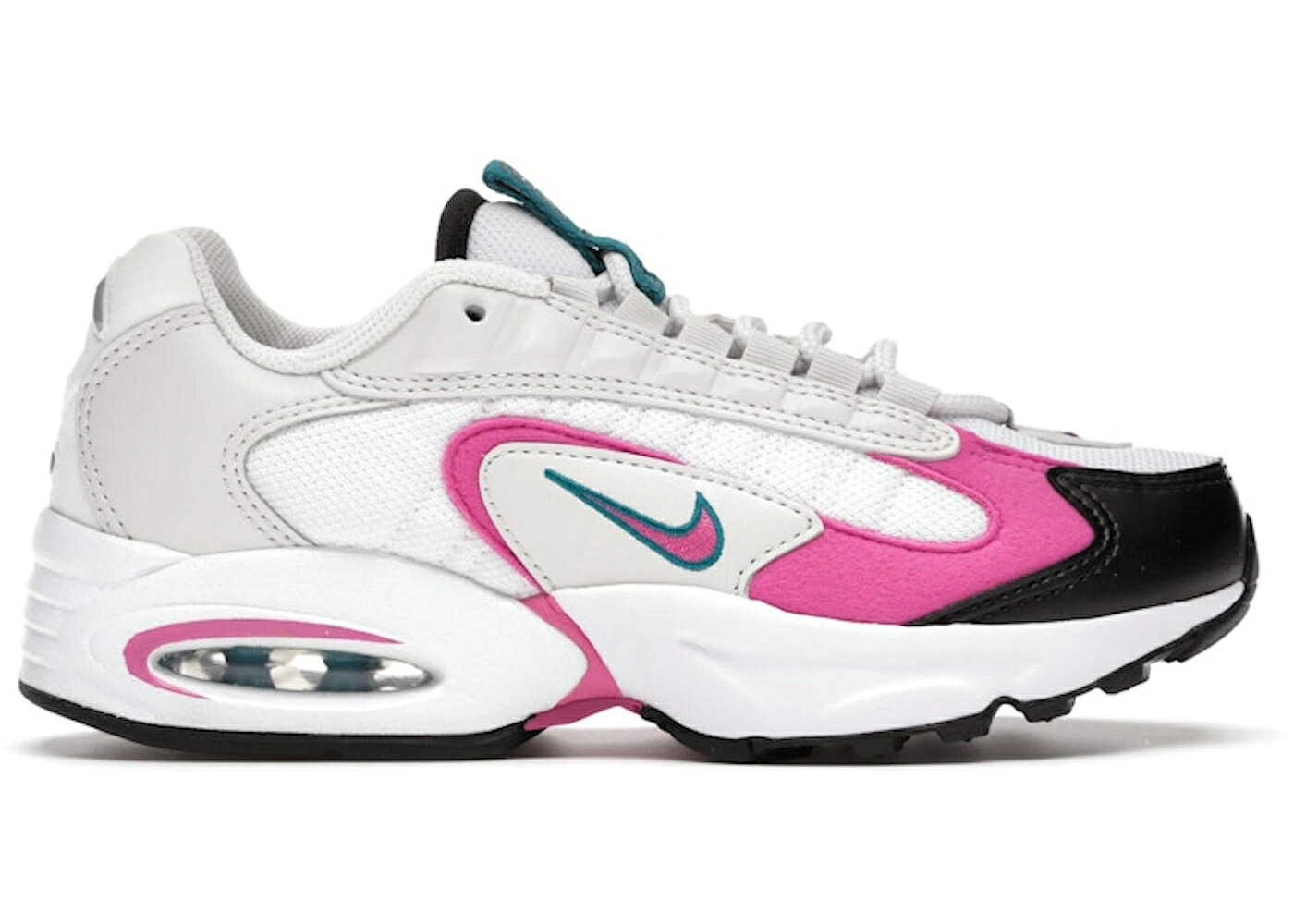 ナイキ マックス 白いこと 白いこと プラチナム エア湖マックス WOMEN\u0027S スニーカー レディース NIKE AIR MAX TRIAX 96 WHITE (WOMEN\u0027S) / WHITE BRIGHT SPRUCE PLATINUM