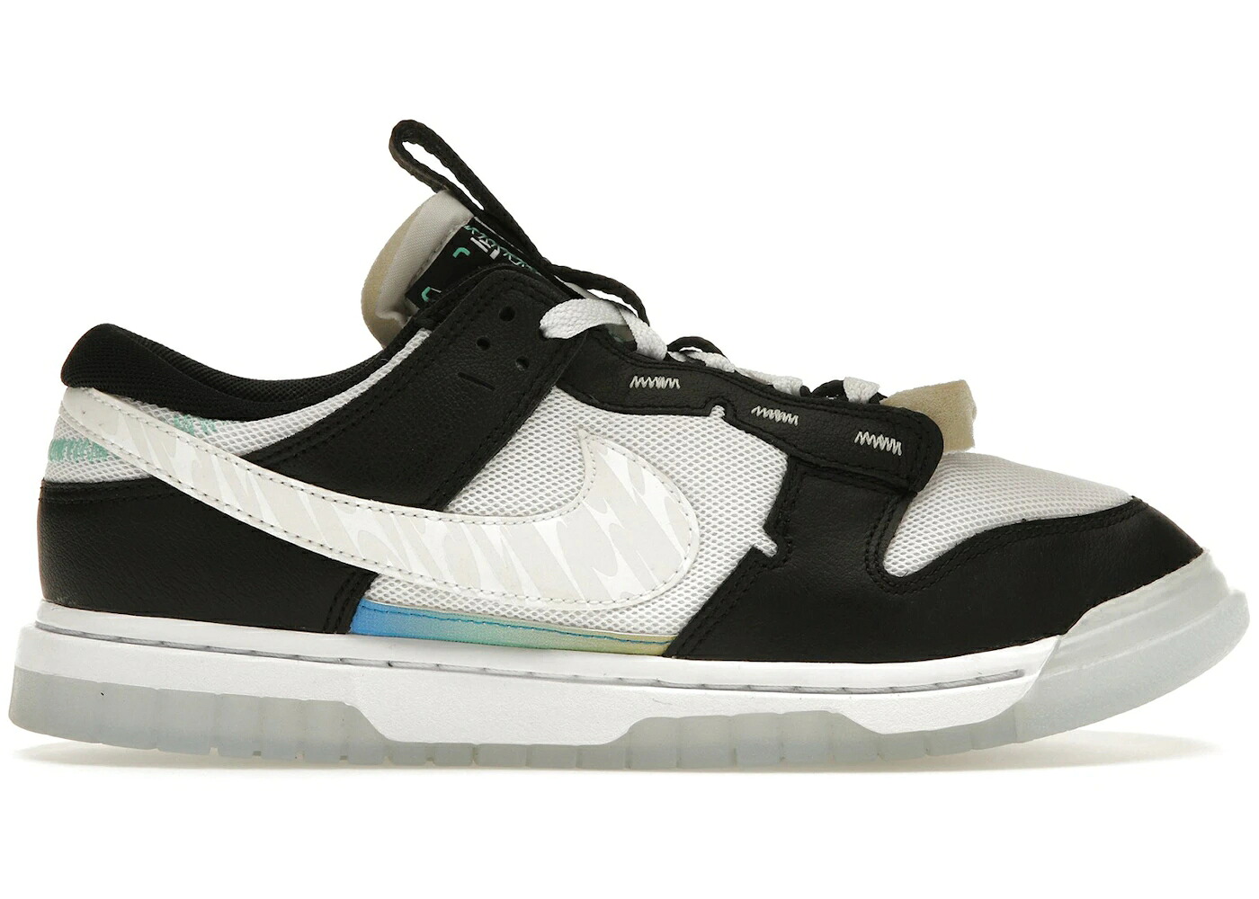 ナイキ ダンク ジャンボ 白いこと 白いこと 青味 青色 黒いこと 黒いこと スニーカー メンズ NIKE AIR DUNK JUMBO UNLOCK YOUR SPACE PANDA / WHITE WHITE ICE BLUE BLACK LIGHT