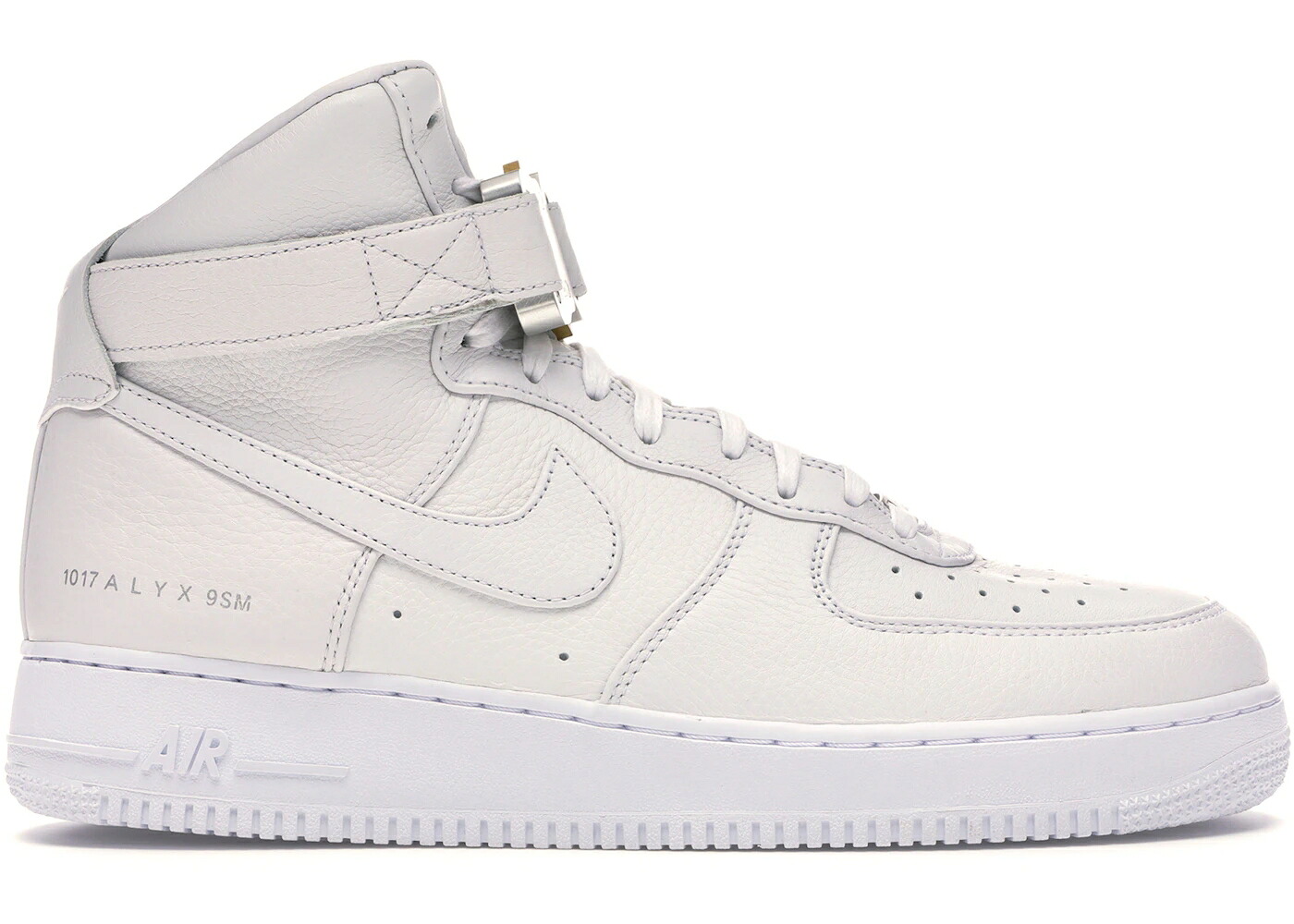 ナイキ ご機嫌 白いこと 白いこと 空軍 スニーカー メンズ NIKE AIR FORCE 1 HIGH 1017 ALYX 9SM WHITE / WHITE WHITE