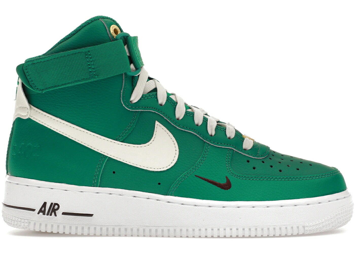 ナイキ 御機嫌 ゴールド 空軍 WOMEN\u0027S スニーカー レディース NIKE AIR FORCE 1 HIGH 40TH ANNIVERSARY MALACHITE (WOMEN\u0027S) / MALACHITE SAIL METALLIC GOLD