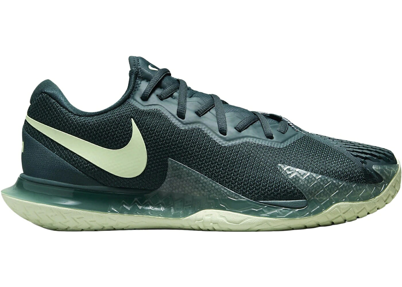 ナイキ コート ズーム ディープ ライム スニーカー メンズ NIKE COURT AIR ZOOM VAPOR CAGE 4 RAFA HC DEEP JUNGLE / DEEP JUNGLE DEEP JUNGLE LIME ICE