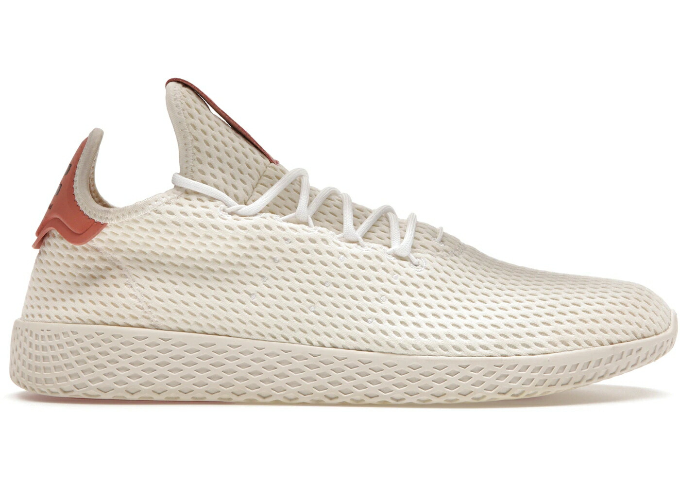 アディダス 庭球 さくら色 白いこと 白いこと スニーカー メンズ ADIDAS TENNIS HU PHARRELL RAW PINK / FOOTWEAR WHITE FOOTWEAR WHITE