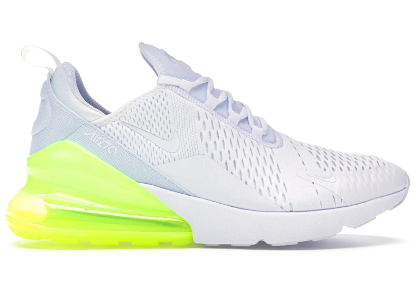 ナイキ マックス 白色 ホワイト エアマックス スニーカー メンズ NIKE AIR MAX 270 WHITE PACK (VOLT) / WHITE WHITE VOLT