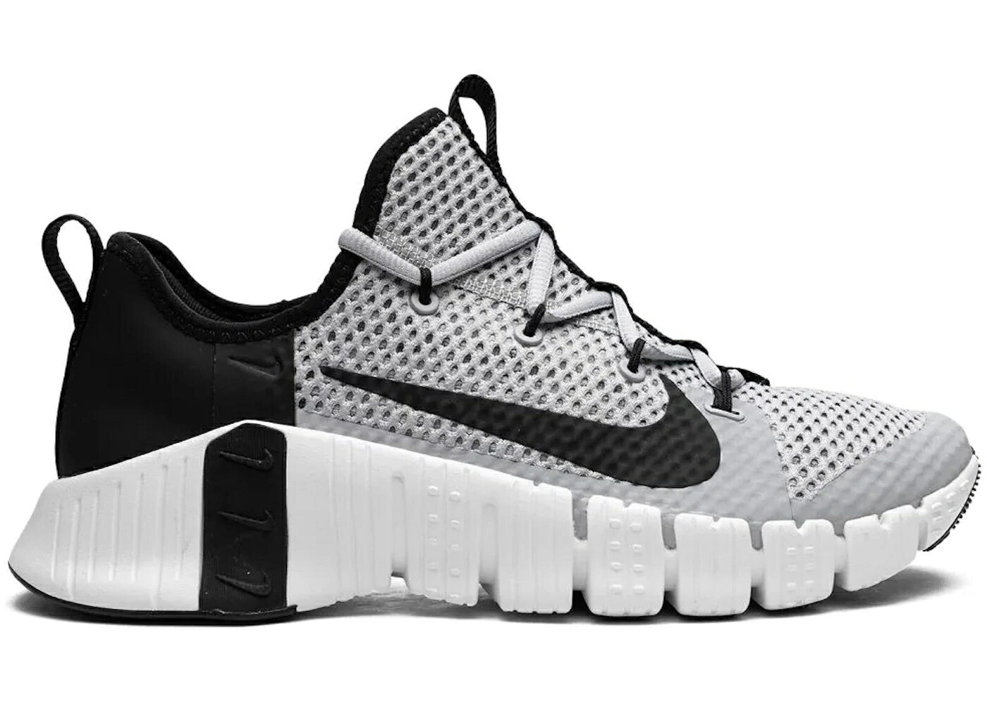 ナイキ フリー 灰色 グレー 黒色 ブラック 白色 ホワイト スニーカー メンズ NIKE FREE METCON 3 WOLF GREY / WOLF GREY BLACK WHITE|スニケス