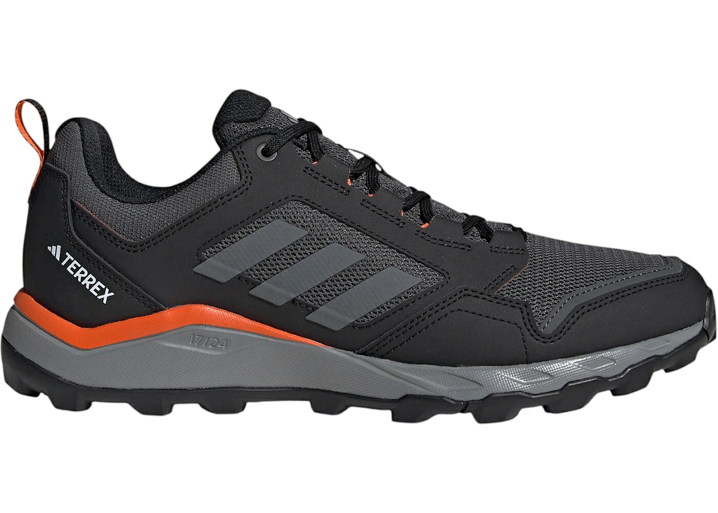 アディダス 灰色 グレー インパクト 橙 オレンジ 2.0 スニーカー メンズ ADIDAS TRACEROCKER TRAIL GREY IMPACT ORANGE / GREY SIX GREY FOUR IMPACT ORANGE｜スニケス