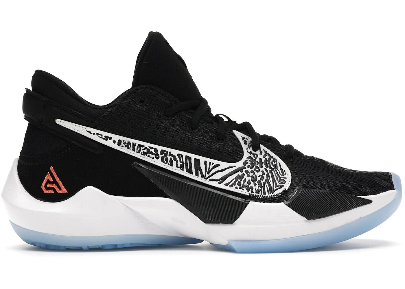 ナイキ 望遠レンズ 黒いこと 黒いこと 白いこと 白いこと 望遠レンズフリーク スニーカー メンズ NIKE ZOOM FREAK 2 BLACK WHITE / BLACK OFF NOIR SOLAR FLARE WHITE