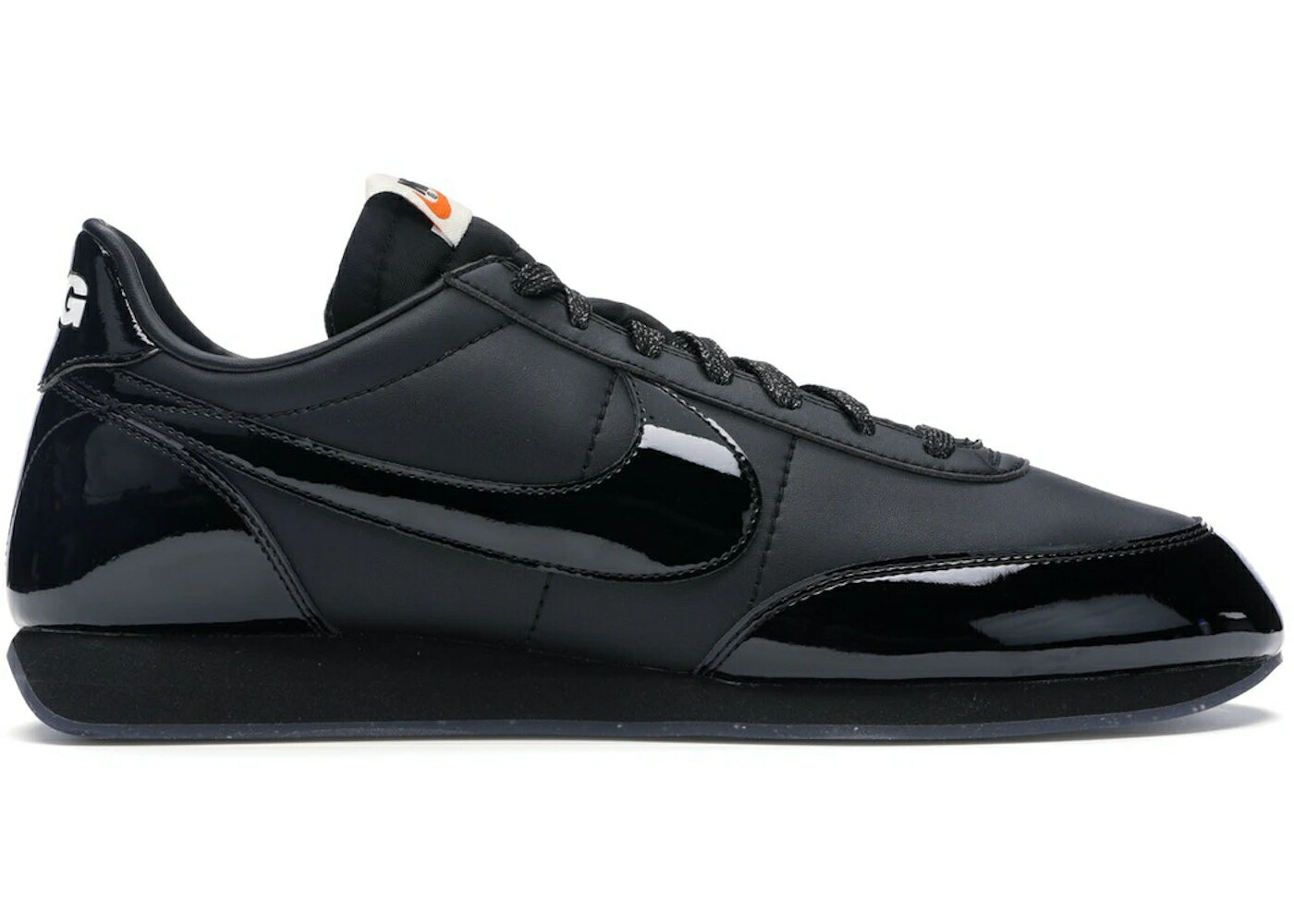 ナイキ ナイト トラック 黒色 ブラック 白色 ホワイト コムデギャルソン スニーカー メンズ NIKE NIGHT TRACK COMME DES GARCONS BLACK / BLACK BLACK WHITE