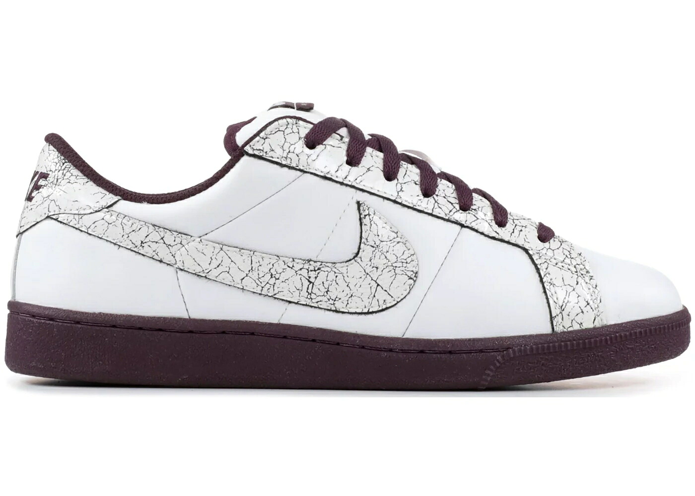ナイキ エスビー クラシック 白色 ホワイト スニーカー メンズ NIKE SB AIR CLASSIC MC HAMMER / WHITE WHITE AUBERGINE