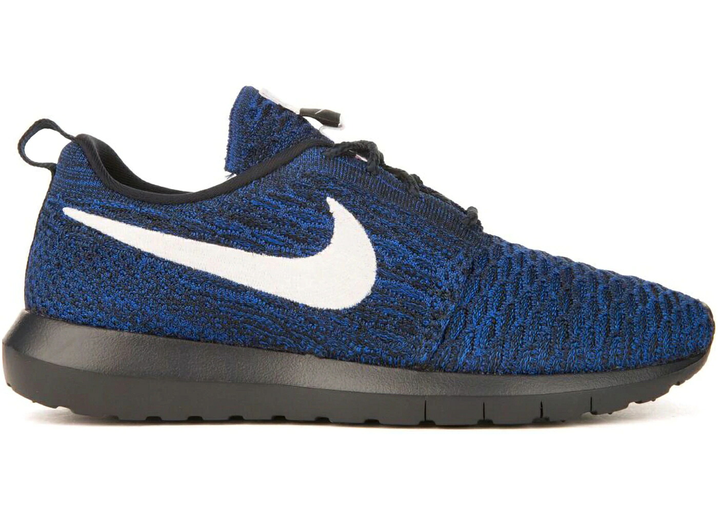 ナイキ 飛球編み物 白いこと 白いこと 青碧 青碧 WOMEN\u0027S スニーカー レディース NIKE ROSHE NM FLYKNIT DARK OBSIDIAN (WOMEN\u0027S) / DARK OBSIDIAN WHITE RACER BLUE