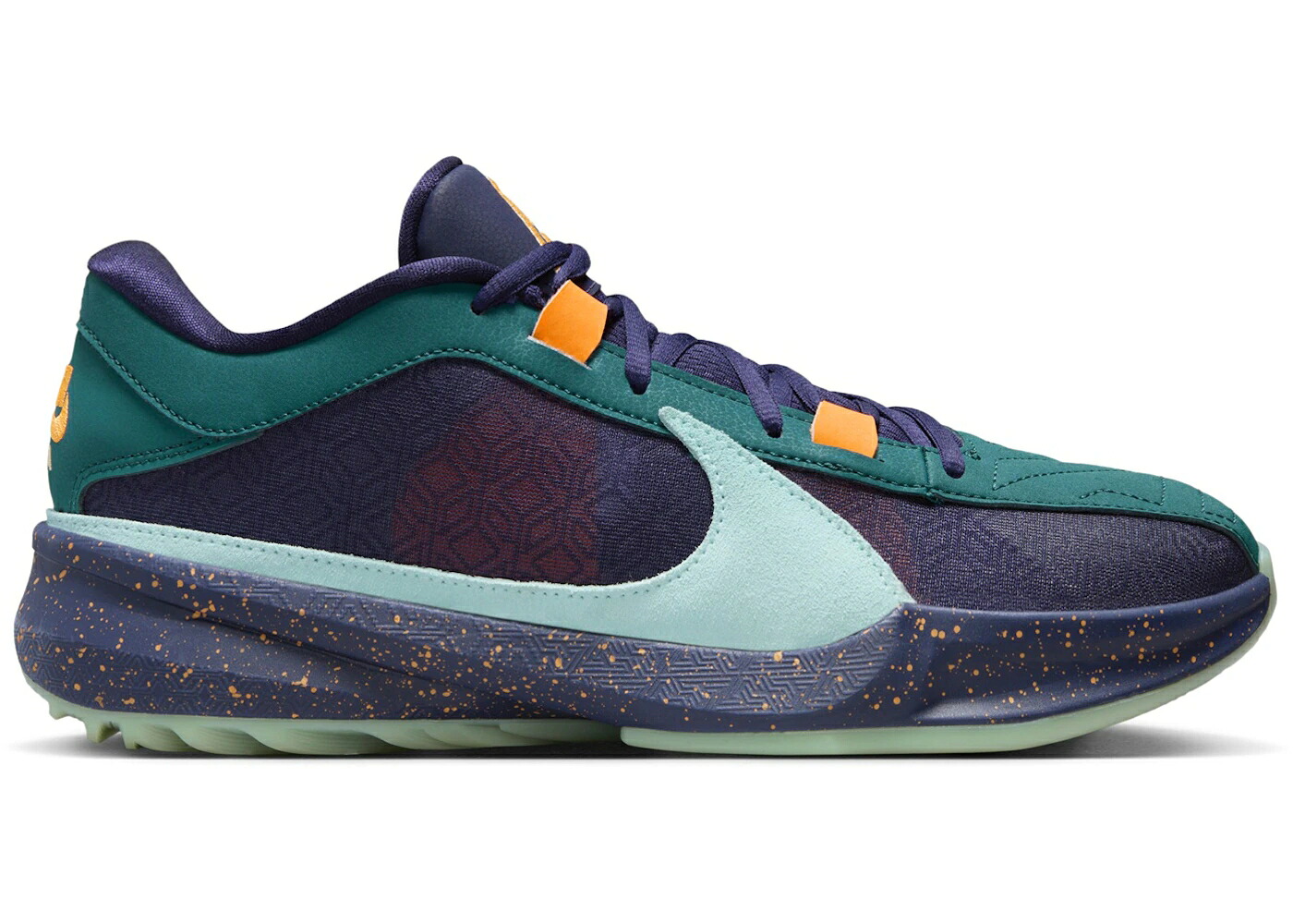 ナイキ ズーム ナイトメア 紫 パープル ズームフリーク スニーカー メンズ NIKE ZOOM FREAK 5 NIGERIAN NIGHTMARE / GEODE TEAL PURPLE INK TOTAL