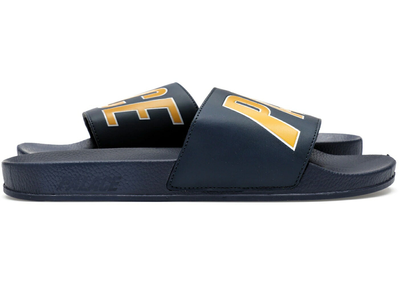 紺色 ネイビー ゴールド スニーカー メンズ PALACE SLIDER NAVY / NAVY GOLD