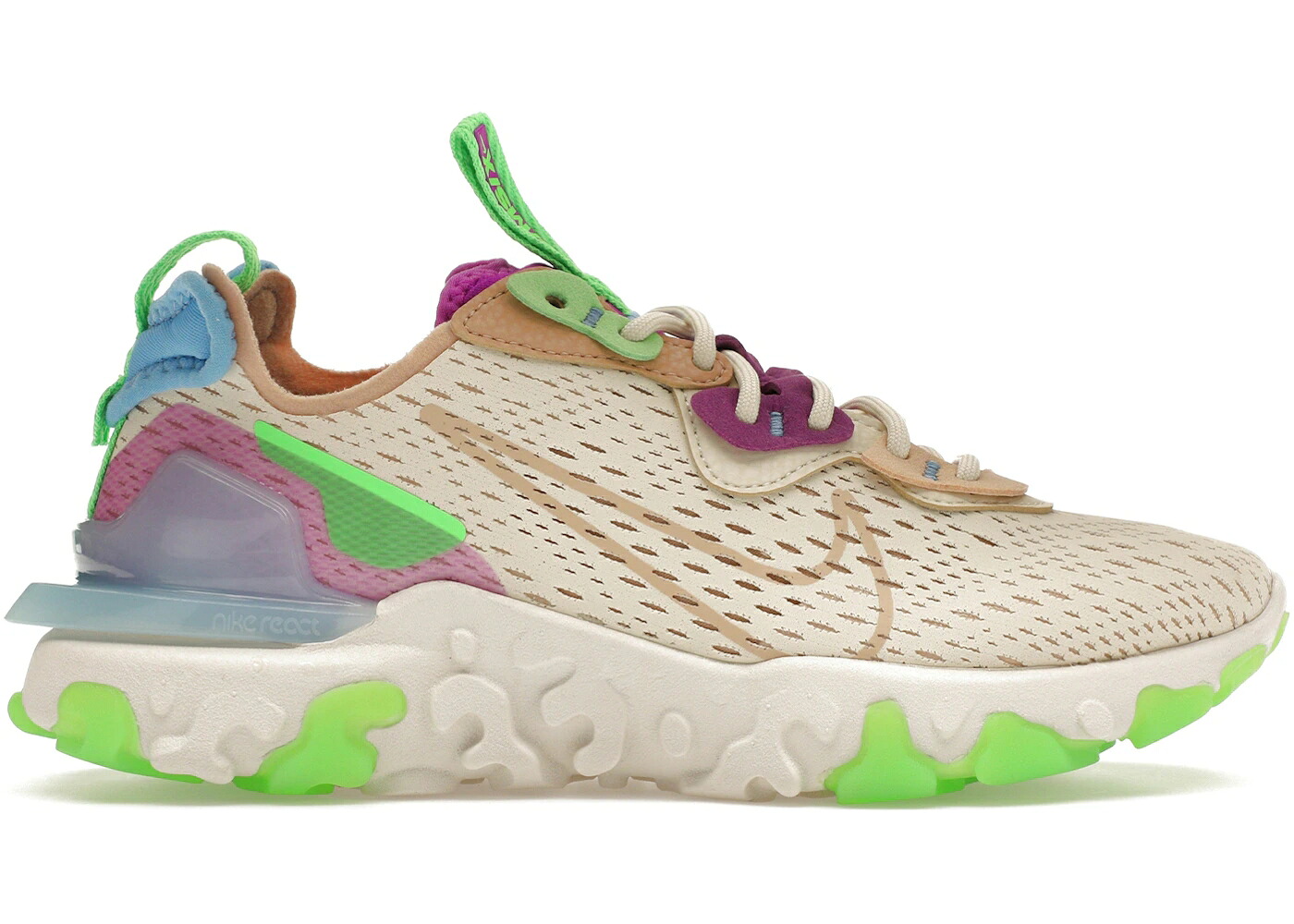 ナイキ リアクト WOMEN\u0027S スニーカー レディース NIKE REACT VISION FOSSIL (WOMEN\u0027S) / FOSSIL VACHETTA TAN 靴-スニーカー