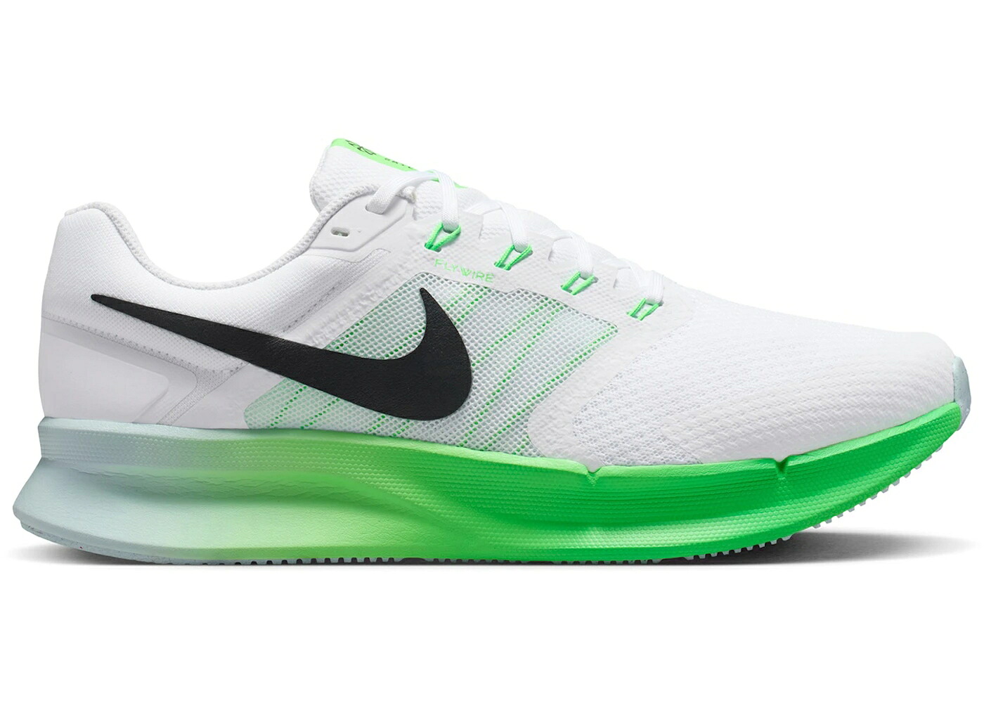 ナイキ ラン 白色 ホワイト 青色 ブルー 黒色 ブラック スニーカー メンズ NIKE RUN SWIFT 3 WHITE GLACIER BLUE BLACK / WHITE SUMMIT WHITE GLACIER BLUE