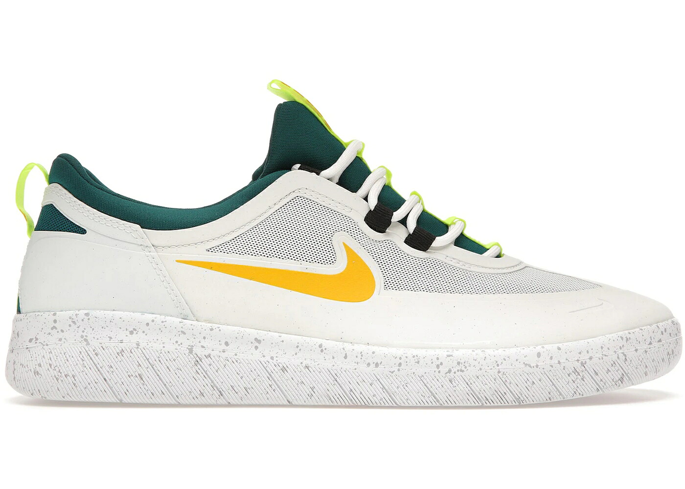 ナイキ エスビー フリー 白色 ホワイト ゴールド スニーカー メンズ NIKE SB NYJAH FREE 2 SUMMIT WHITE UNIVERSITY GOLD / SUMMIT WHITE UNIVERSITY GOLD|スニケス