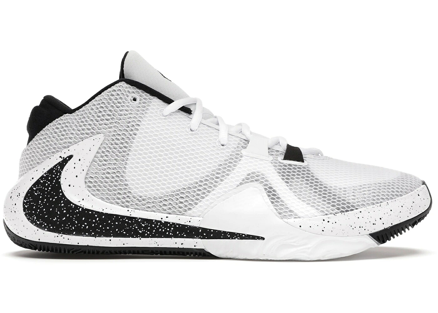 ナイキ 望遠レンズ 白いこと 白いこと 黒いこと 黒いこと 望遠レンズフリーク スニーカー メンズ NIKE ZOOM FREAK 1 WHITE BLACK / WHITE WHITE BLACK