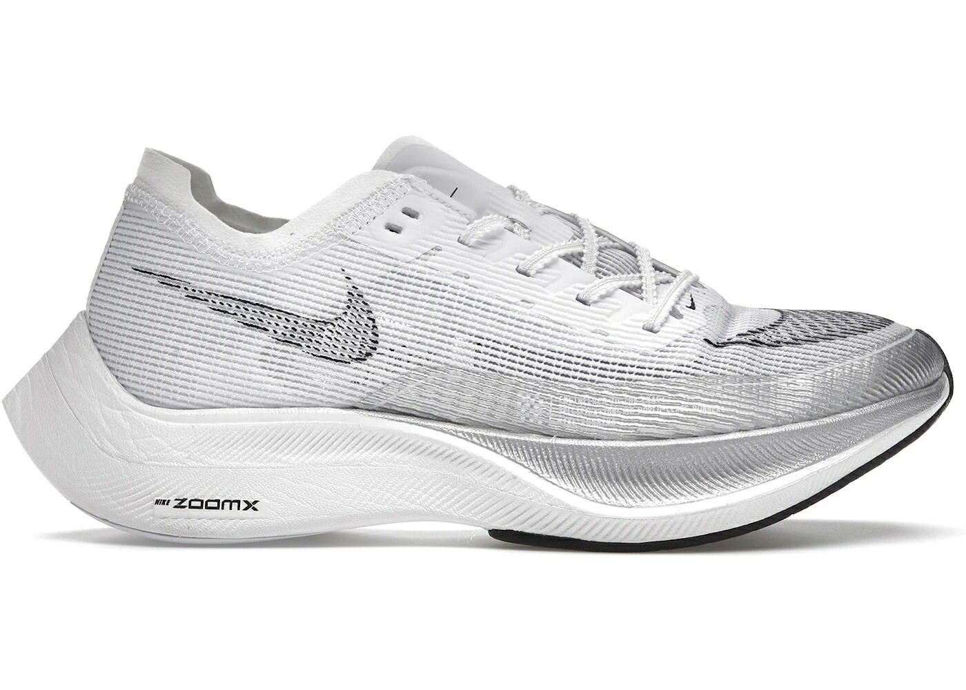 ナイキ 白いこと 白いこと しろがね色 しろがね色 NEXT% スニーカー メンズ NIKE ZOOMX VAPORFLY 2 WHITE METALLIC SILVER / WHITE METALLIC SILVER WHITE