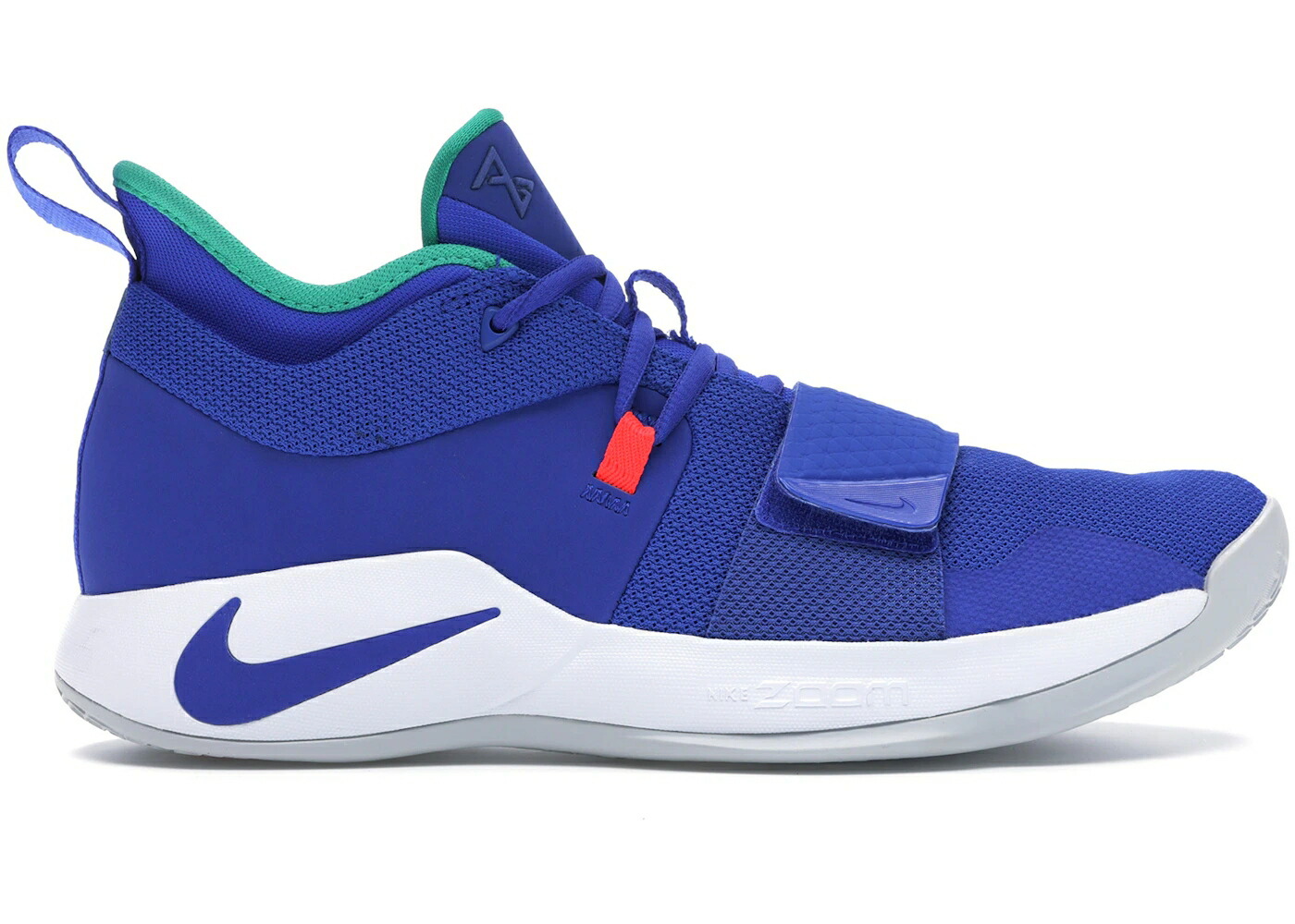 ナイキ 青色 ブルー 白色 ホワイト 2.5 スニーカー メンズ NIKE PG RACER BLUE / RACER BLUE RACER BLUE WHITE