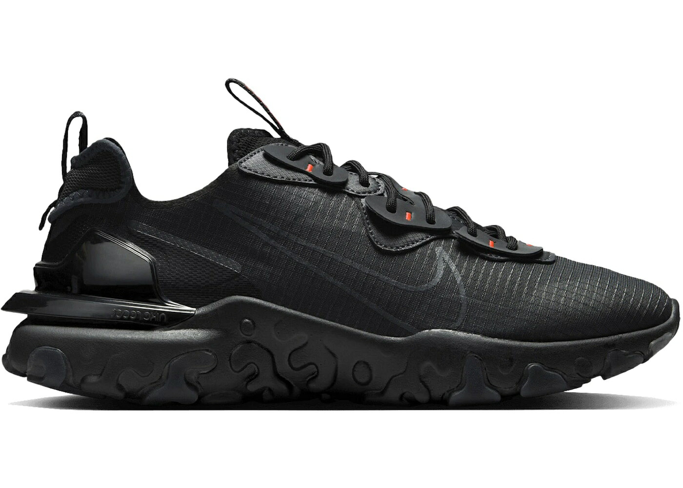 ナイキ リアクト 黒いこと 黒いこと クリムゾン スニーカー メンズ NIKE REACT VISION BLACK BRIGHT CRIMSON / ANTHRACITE BLACK BRIGHT CRIMSON