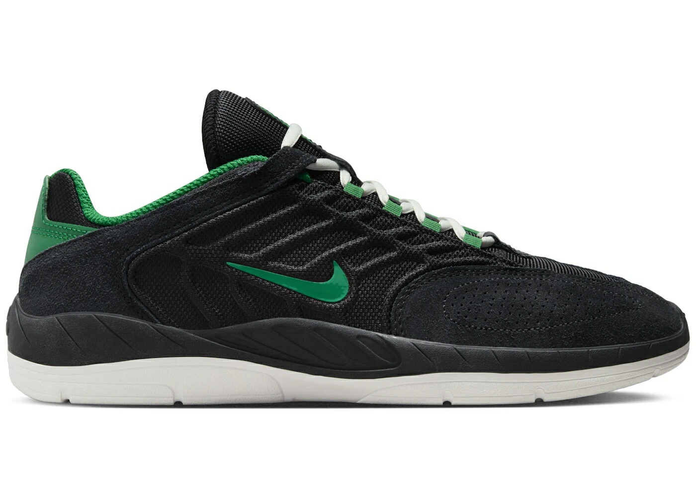 ナイキ エスビー 黒色 ブラック 白色 ホワイト スニーカー メンズ NIKE SB VERTEBRAE BLACK SUMMIT WHITE MALACHITE / BLACK BLACK SUMMIT WHITE