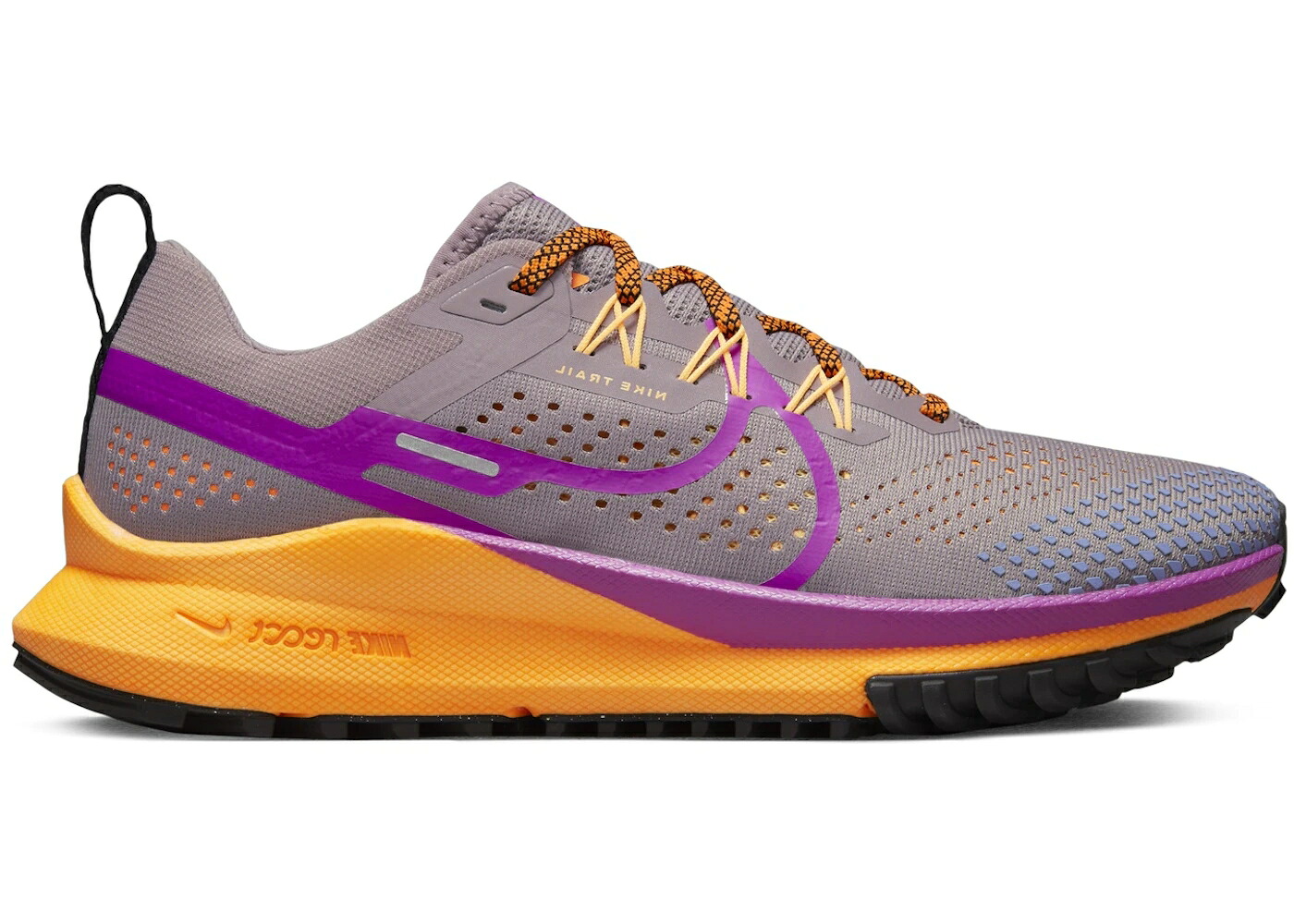ナイキ リアクト ペガサス 紫 パープル 橙 オレンジ色 皮膚軟化剤 WOMEN\u0027S スニーカー レディース NIKE REACT PEGASUS TRAIL 4 PURPLE SMOKE TOTAL ORANGE PEACH CREAM VIVID (WOMEN\u0027S) / PURPLE SMOKE TOTAL ORANGE PEACH