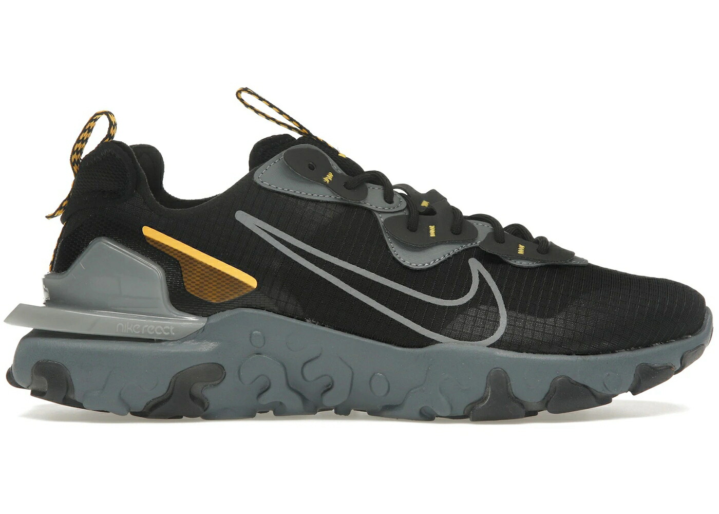 ナイキ リアクト 黒色 ブラック レーザー 橙 オレンジ クール 灰色 グレー スニーカー メンズ NIKE REACT VISION BLACK LASER ORANGE / BLACK LASER ORANGE COOL GREY 37,960円