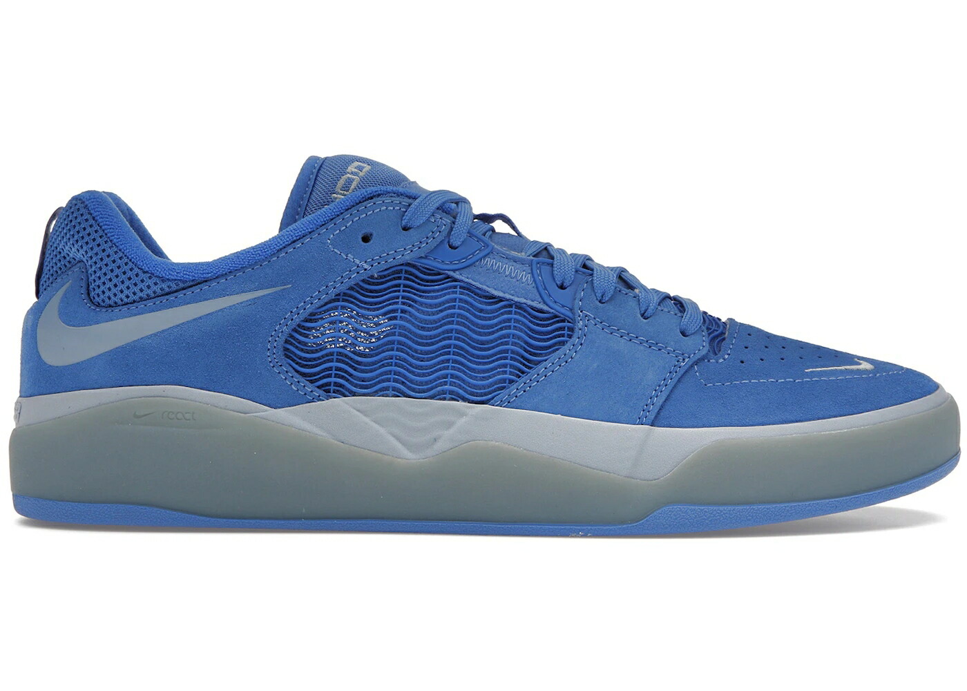 ナイキ エスビー パシフィック 青味 青み 紺色 米国海軍 赤 赤いこと スニーカー メンズ NIKE SB ISHOD WAIR PACIFIC BLUE / PACIFIC BLUE NAVY UNIVERSITY RED