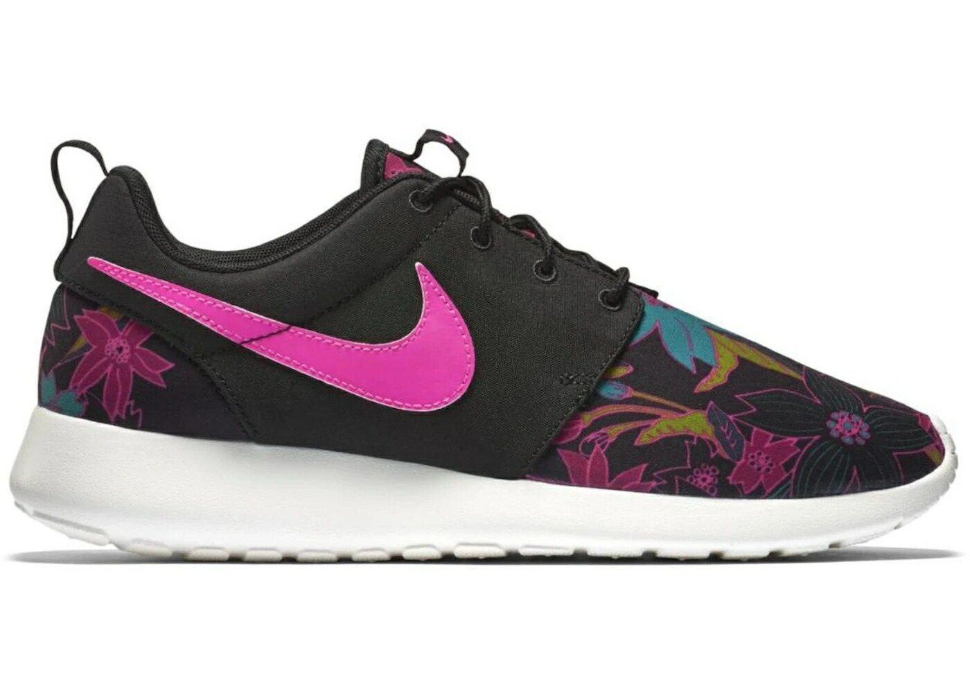 ナイキ 幽客 サクラ色 黒いこと 黒いこと WOMEN\u0027S スニーカー レディース NIKE ROSHE RUN FLORAL PRINT PINK FOIL (WOMEN\u0027S) / BLACK PINK FOIL SAIL