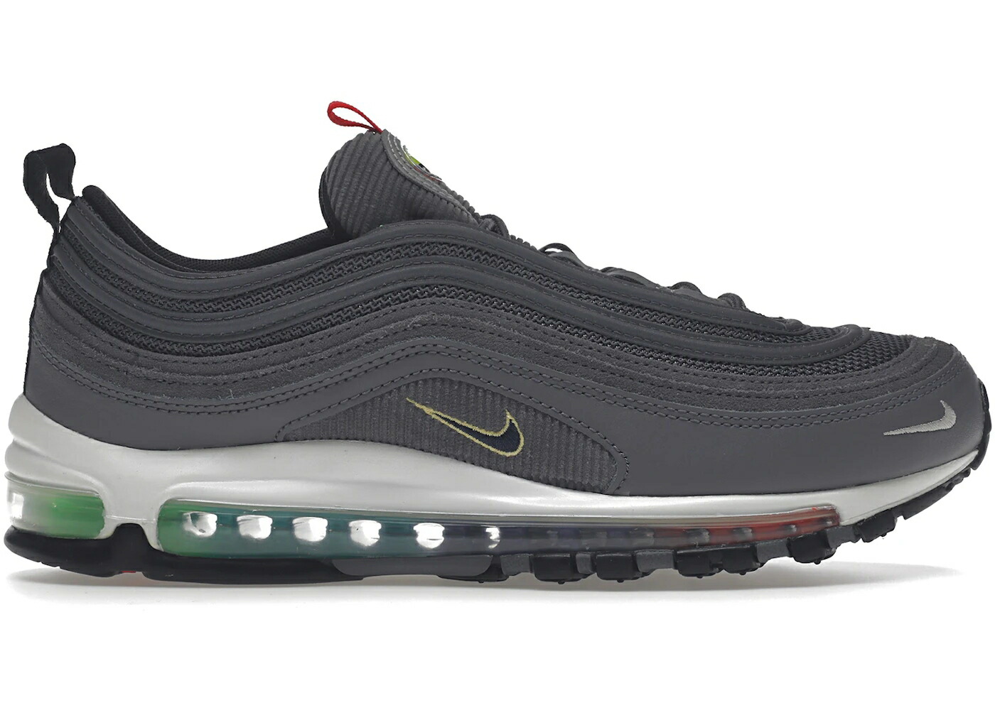 ナイキ マックス アイコン 黒色 ブラック エアマックス スニーカー メンズ NIKE AIR MAX 97 EVOLUTION OF ICON / LIGHT GRAPHITE BLACK PERSIAN