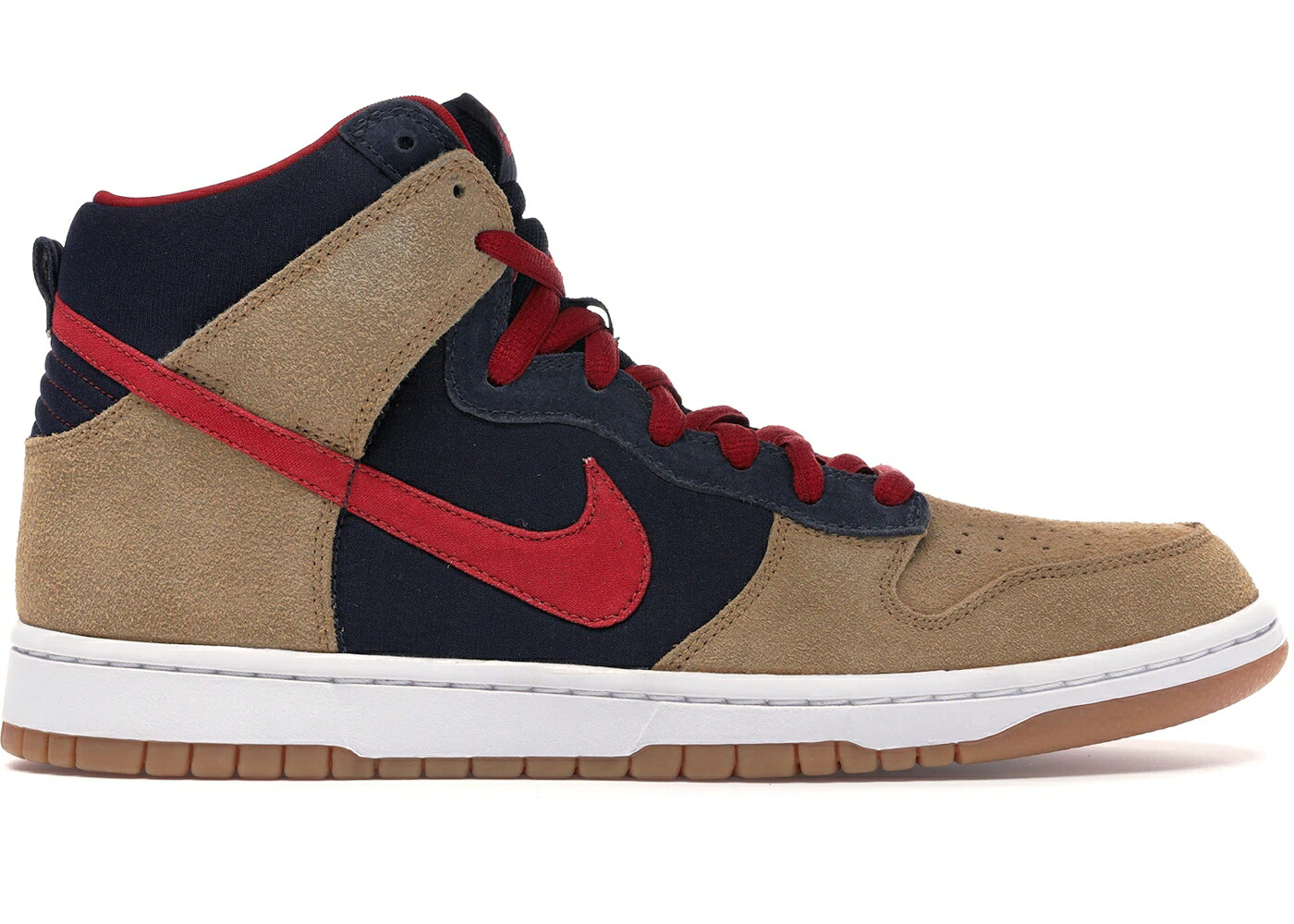 ナイキ エスビー ダンク ご機嫌 赤 赤いこと ダンクハイ スニーカー メンズ NIKE SB DUNK HIGH REESE FORBES / DARK OBSIDIAN VARSITY RED MAPLE