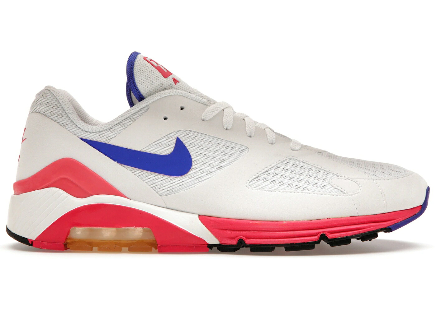 ナイキ ルーナー ルナー 白色 ホワイト ピンク スニーカー メンズ NIKE LUNAR AIR 180 ULTRAMARINE / WHITE ULTRAMARINE BRIGHT PINK｜スニケス