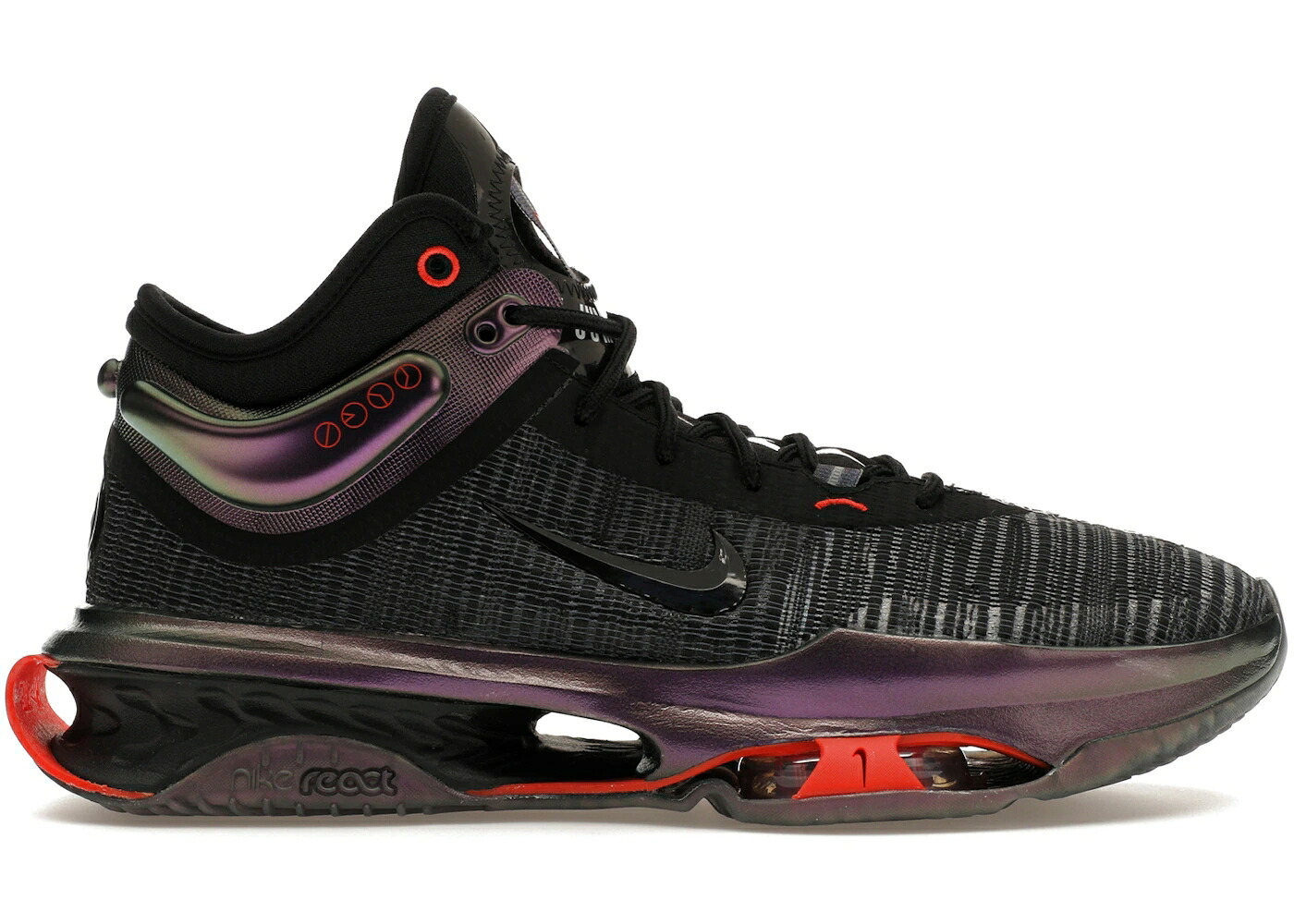 ナイキ ズーム 黒色 ブラック スニーカー メンズ NIKE AIR ZOOM GT JUMP 2 GREATER THAN EVER / BLACK METALLIC BLACK ANTHRACITE