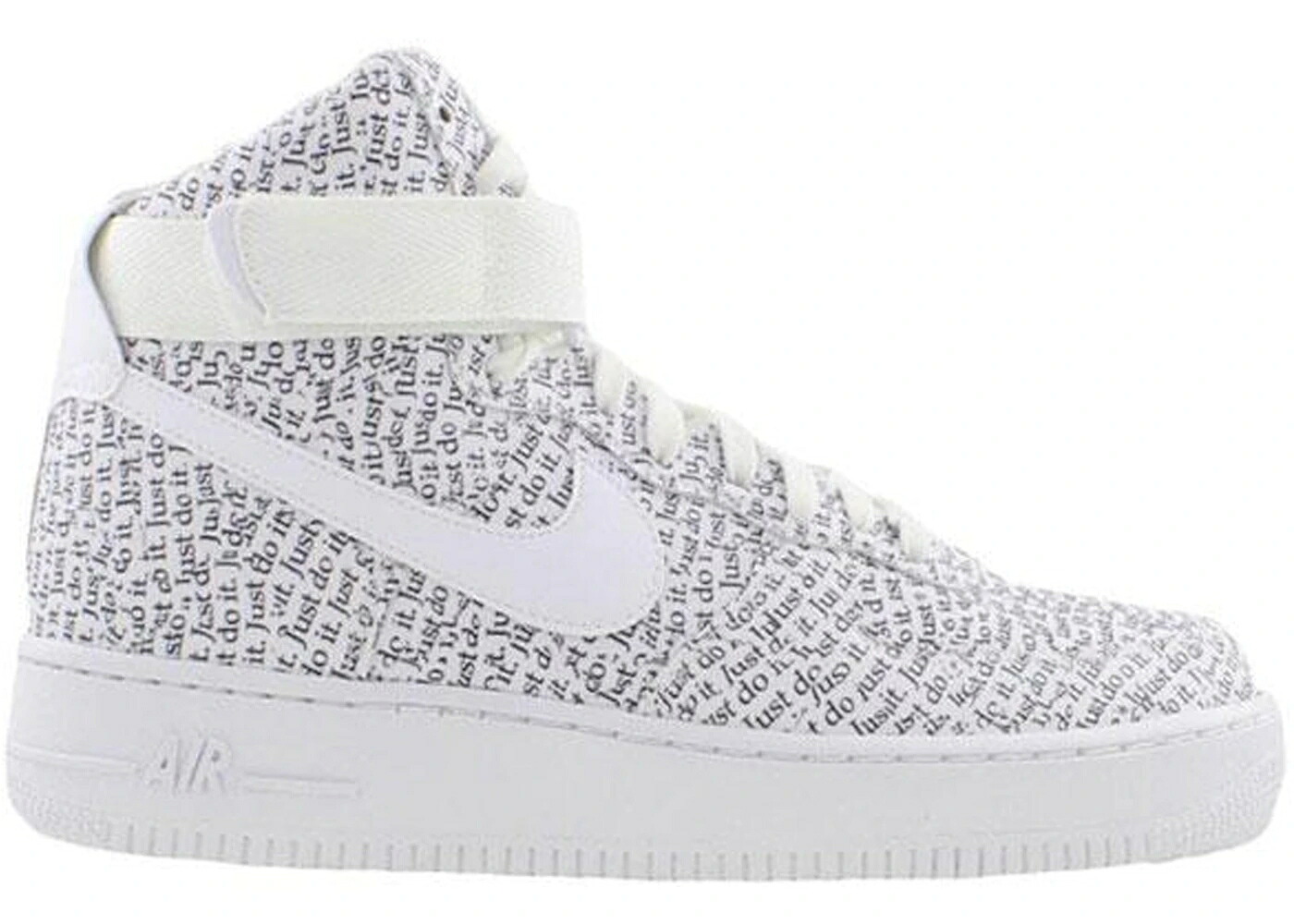 ナイキ ご機嫌 白いこと 白いこと 黒いこと 黒いこと 空軍 スニーカー メンズ NIKE AIR FORCE 1 HIGH JUST DO IT PACK WHITE BLACK / WHITE WHITE BLACK WHITE