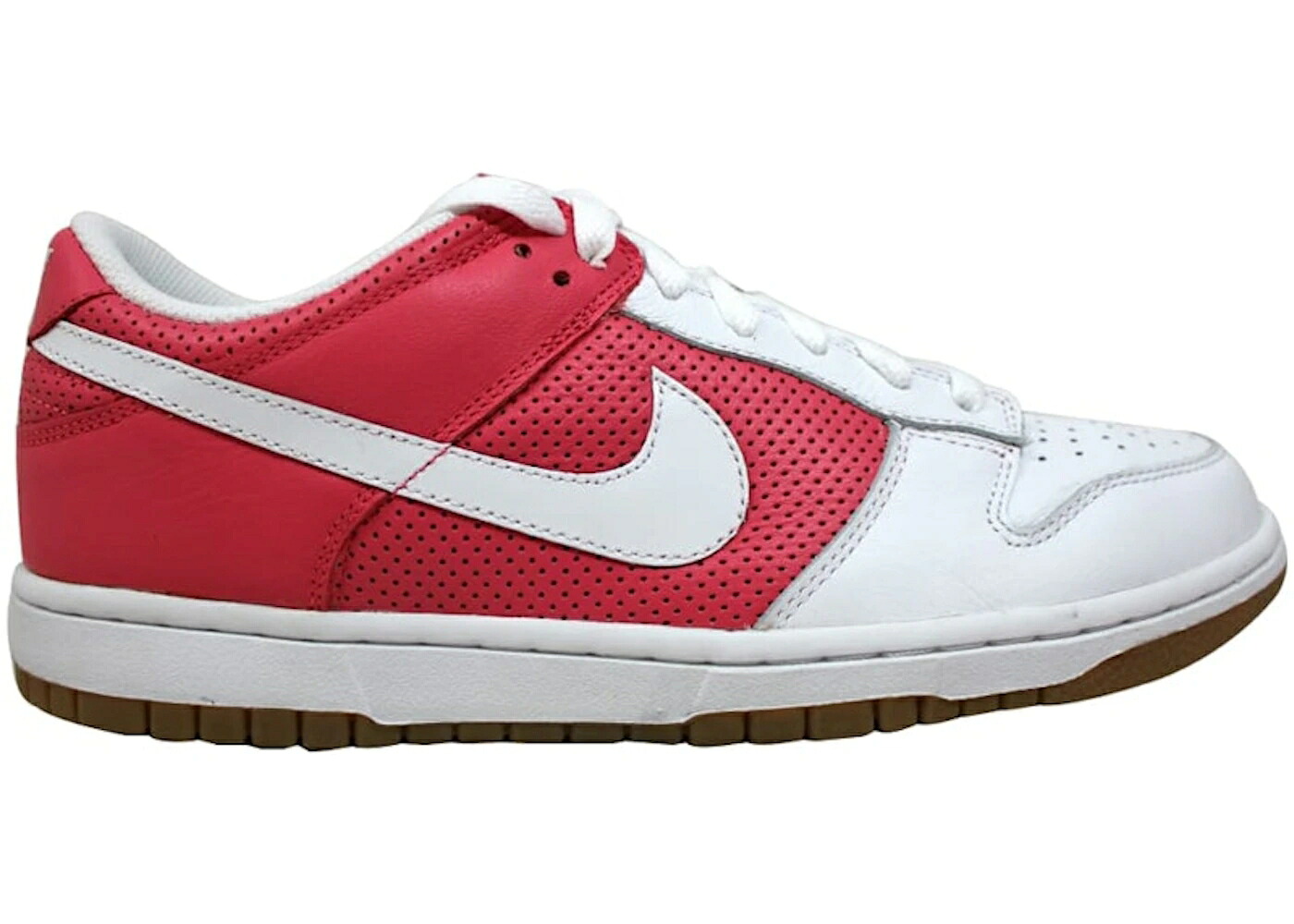 ナイキ ダンク 白色 ホワイト ダンクロー WOMEN'S スニーカー レディース NIKE DUNK LOW WHITE/WHITE-FLAMINGO (WOMEN'S) / WHITE WHITE FLAMINGO|スニケス