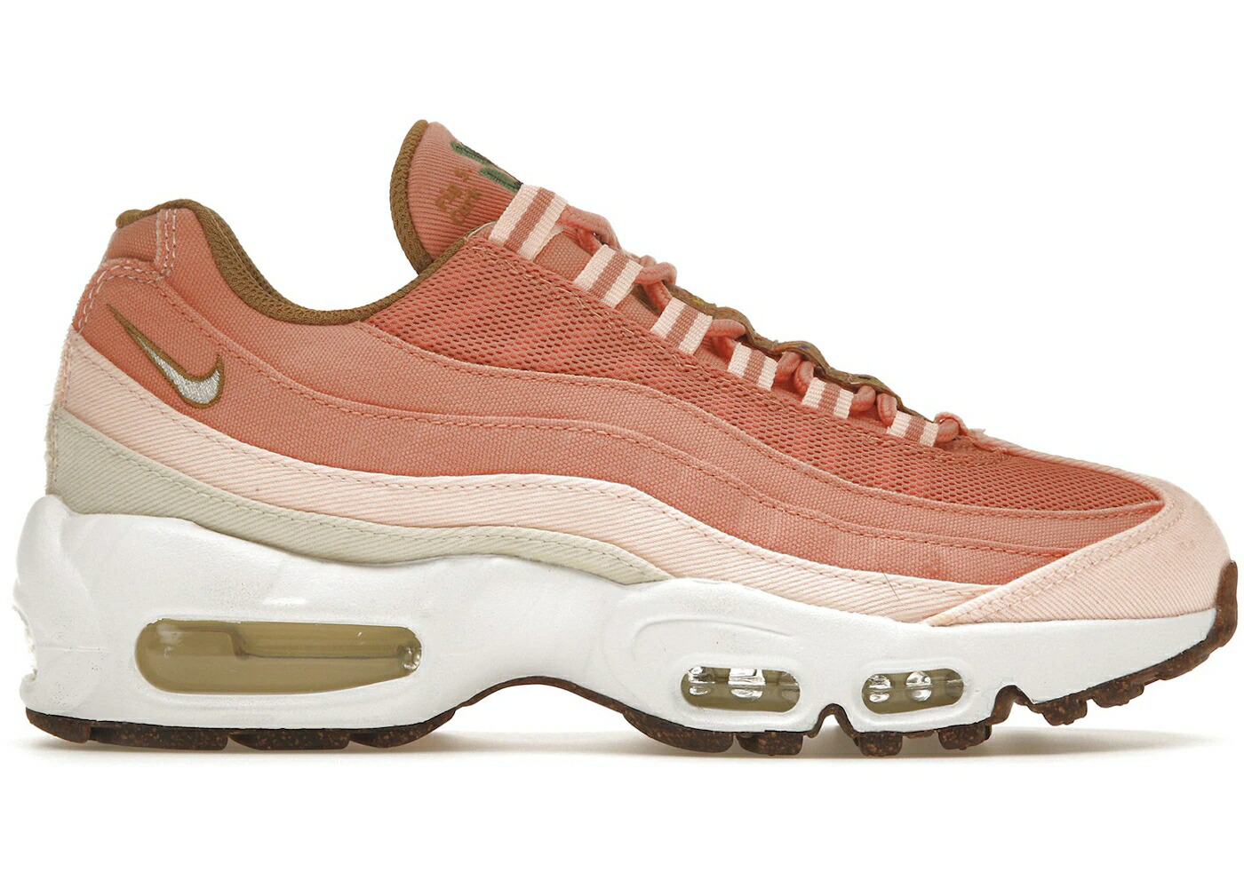 ナイキ マックス サクラ色 白いこと 白いこと 大気圏マックス WOMEN\u0027S スニーカー レディース NIKE AIR MAX 95 CORK PINK (WOMEN\u0027S) / PINK TAUPE WHITE