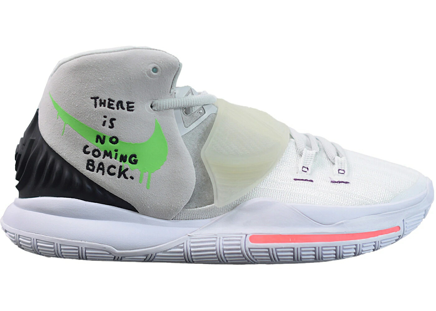 ナイキ カイリー 緑 緑であること ストライク スニーカー メンズ NIKE KYRIE 6 THERE IS NO COMING BACK / PHOTON DUST GREEN STRIKE