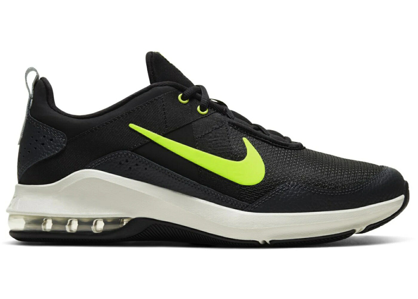 ナイキ マックス アルファ 黒いこと 黒いこと 薄墨色 薄墨色 エア湖マックス スニーカー メンズ NIKE AIR MAX ALPHA BLACK VOLT / BLACK VOLT DARK SMOKE GREY