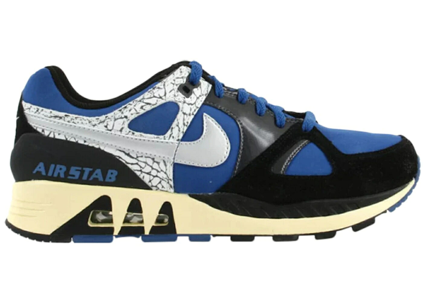 ナイキ 割り増し金 エレファント 黒いこと 黒いこと 白いこと 白いこと スニーカー メンズ NIKE AIR STAB PREMIUM ELEPHANT PRINT / BLACK ROYAL WHITE