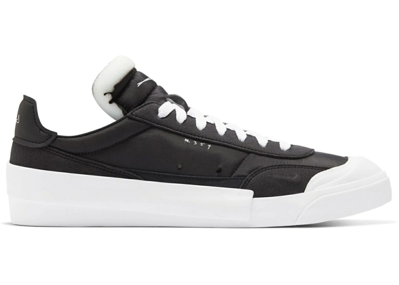 ナイキ 黒色 ブラック 白色 ホワイト スニーカー メンズ NIKE DROP TYPE LX BLACK WHITE / BLACK WHITE