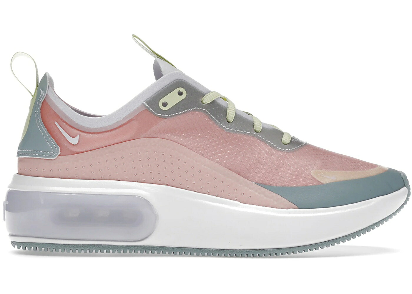 ナイキ マックス 緑 緑であること 大気圏マックス WOMEN\u0027S スニーカー レディース NIKE AIR MAX DIA SE BLEACHED CORAL (WOMEN\u0027S) / BLEACHED CORAL LUMINOUS GREEN