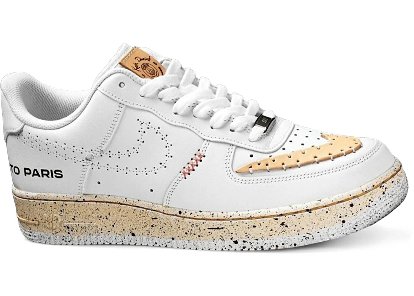 ナイキ ケビン デュラント ディーシー 白色 ホワイト エアフォース 07 スニーカー メンズ NIKE AIR FORCE 1 LOW PSG PARIS SAINT-GERMAIN X KEVIN DURANT FROM DC TO / WHITE VEG TAN