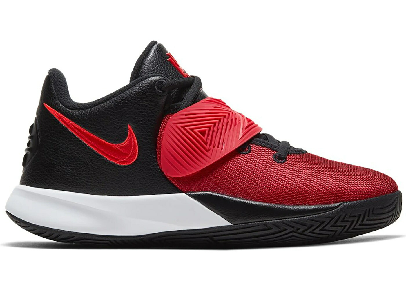 ナイキ カイリー フライトラップ 黒色 ブラック 赤 レッド 白色 ホワイト ジュニア キッズ NIKE KYRIE FLYTRAP 3 BLACK RED (GS) / BLACK WHITE WHITE UNIVERSITY RED ベビー マタニティ スニーカー