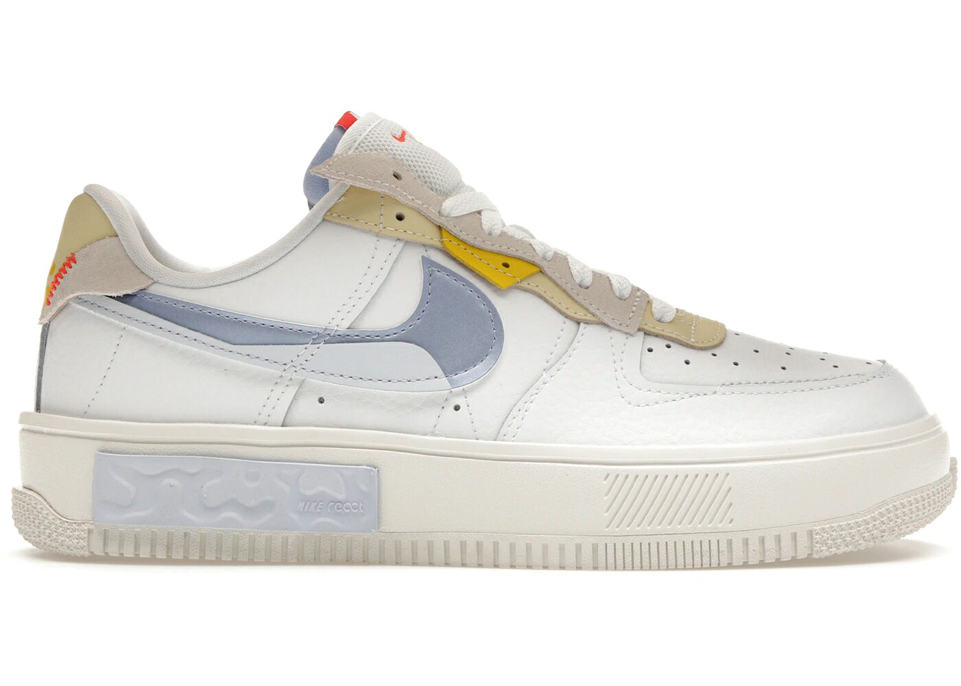 ナイキ ライズ 白いこと 白いこと 空軍 WOMEN\u0027S スニーカー レディース NIKE AIR FORCE 1 FONTANKA SET TO RISE (WOMEN\u0027S) / WHITE PHANTOM LEMON DROP LIGHT