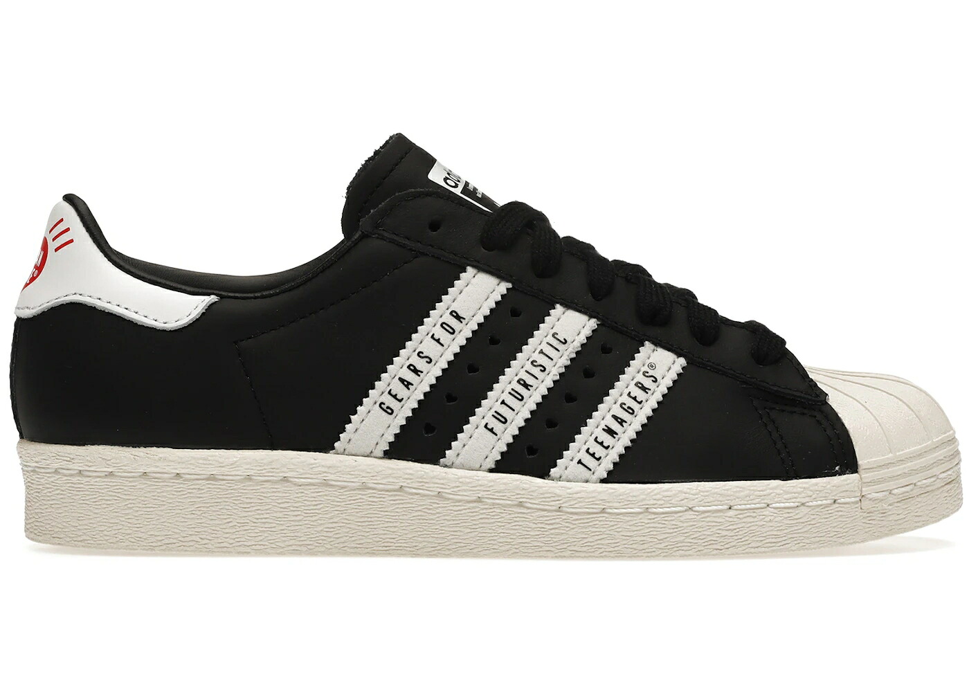 アディダス はやりっ児 黒いこと 黒いこと 白いこと 白いこと スニーカー メンズ ADIDAS SUPERSTAR HUMAN MADE BLACK WHITE / BLACK WHITE CHALK WHITE