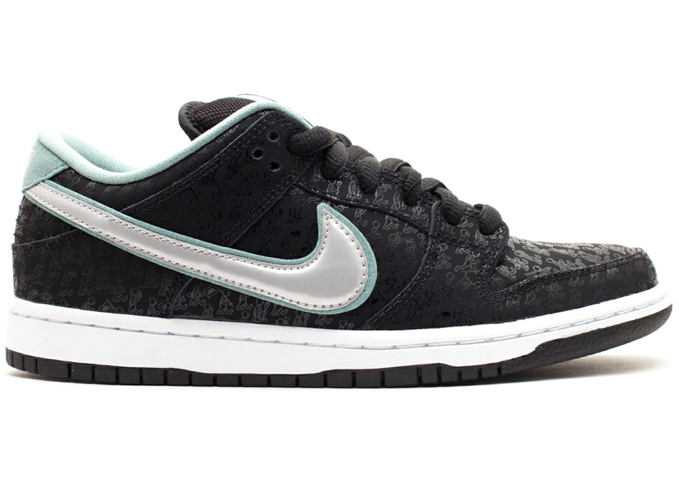 ナイキ ダンク エスビー 黒いこと 黒いこと プラチナム ダンクロー スニーカー メンズ NIKE DUNK LOW SB SPOT X LANCE MOUNTAIN (SPECIAL BOX) / BLACK METALLIC PLATINUM