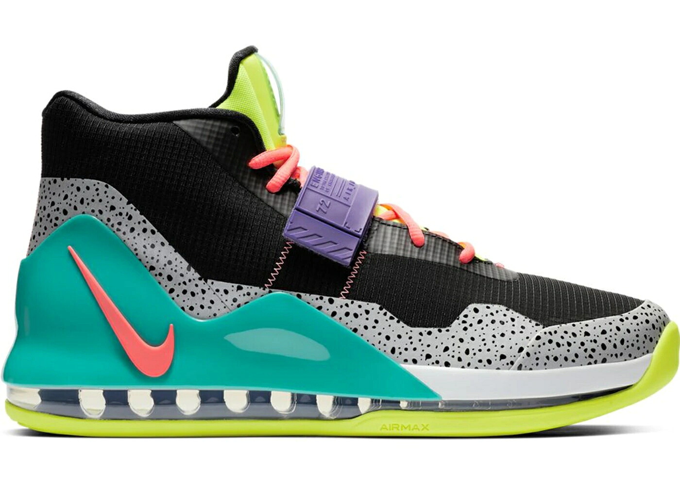 ナイキ マックス 黒いこと 黒いこと 緑 緑であること エアフォースマックス スニーカー メンズ NIKE AIR FORCE MAX MULTI-COLOR / BLACK VOLT NEW GREEN HOT PUNCH