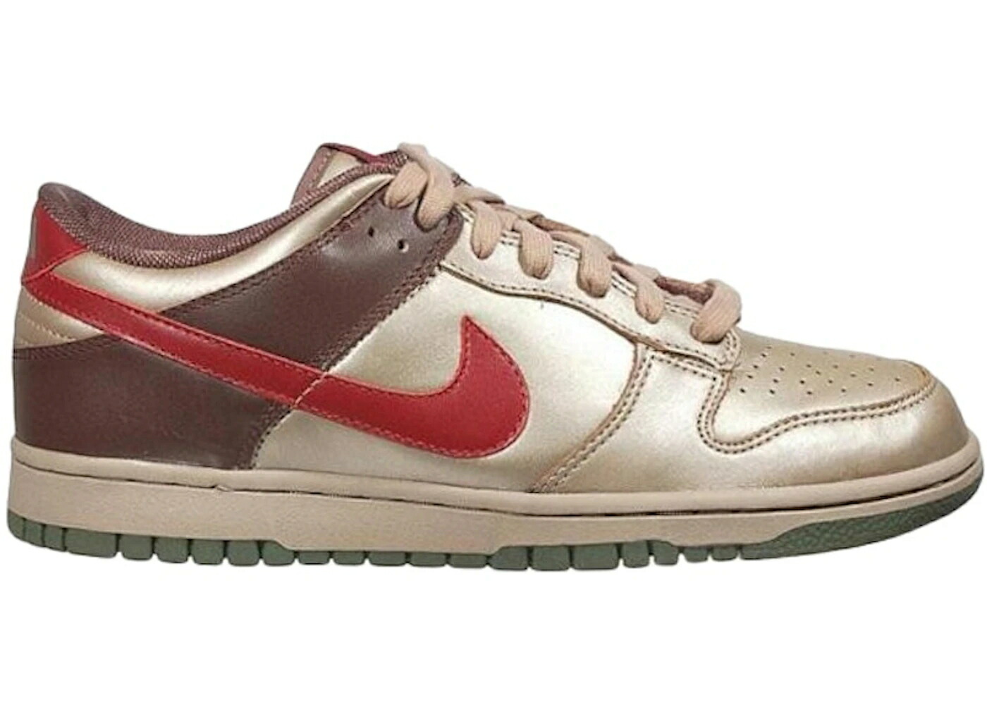 ナイキ ダンク 茶色 ブラウン 赤 レッド ダンクロー WOMEN'S スニーカー レディース NIKE DUNK LOW METALLIC ZINC (WOMEN'S) / METALLIC ZINC BAROQUE BROWN RED